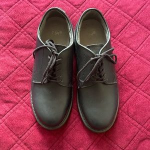 Black ROTHCO dress up men shoes.